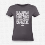 T-shirt Feminina Princesas de Capacete – STAMP – Loja Online