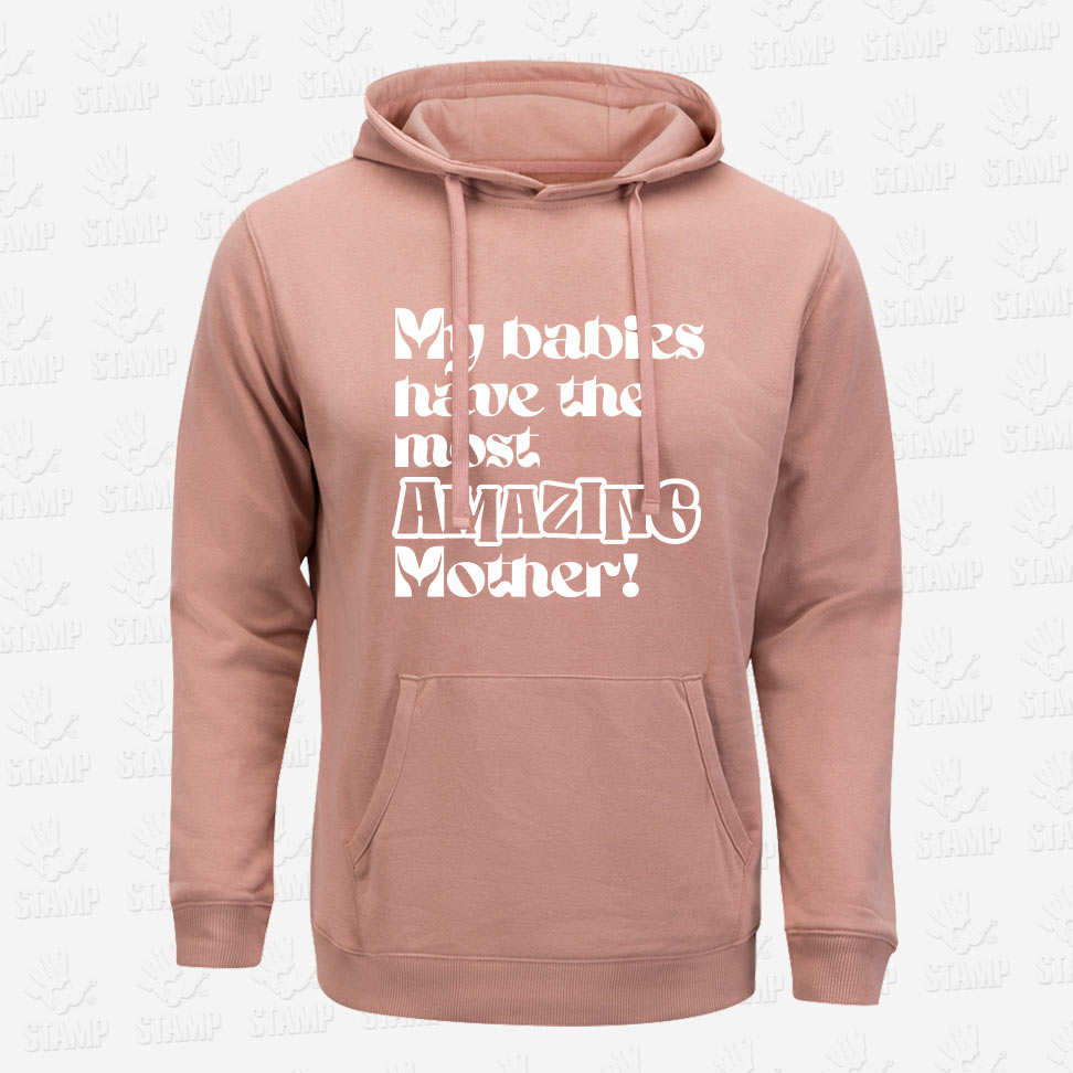 Hoodie Amazing Mother – STAMP – Loja Online de T-shirts