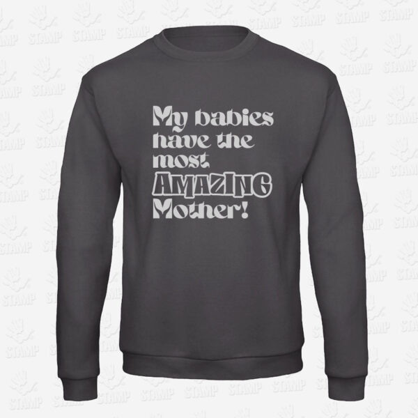 Sweatshirt Amazing Mother – STAMP – Loja Online de T-shirts