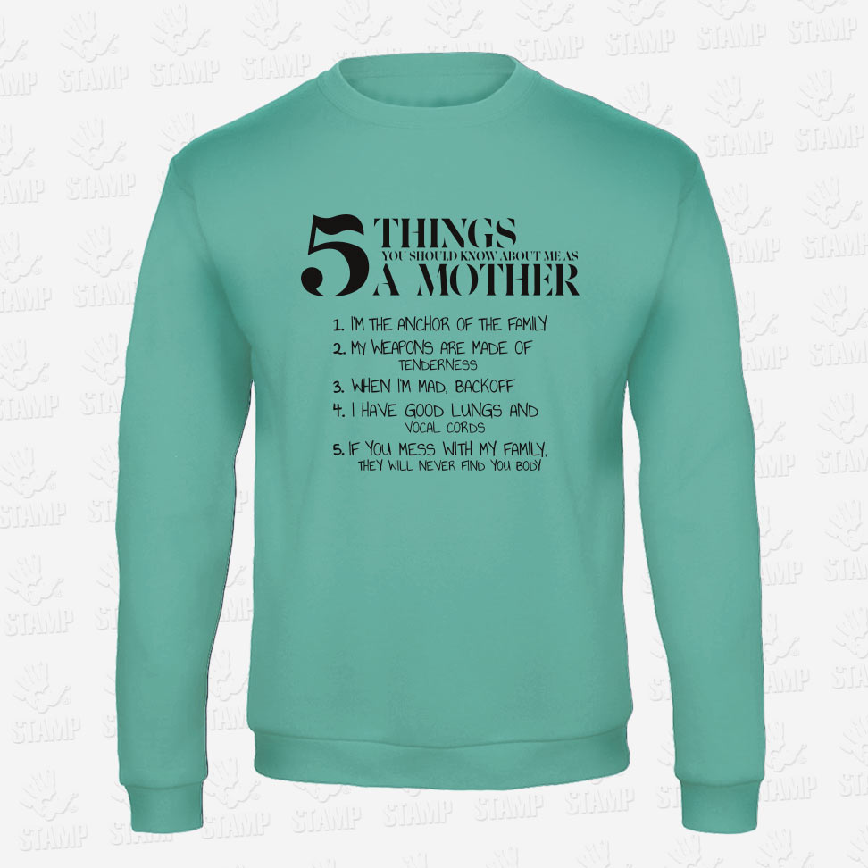 Sweatshirt Mother Things – STAMP – Loja Online de T-shirts