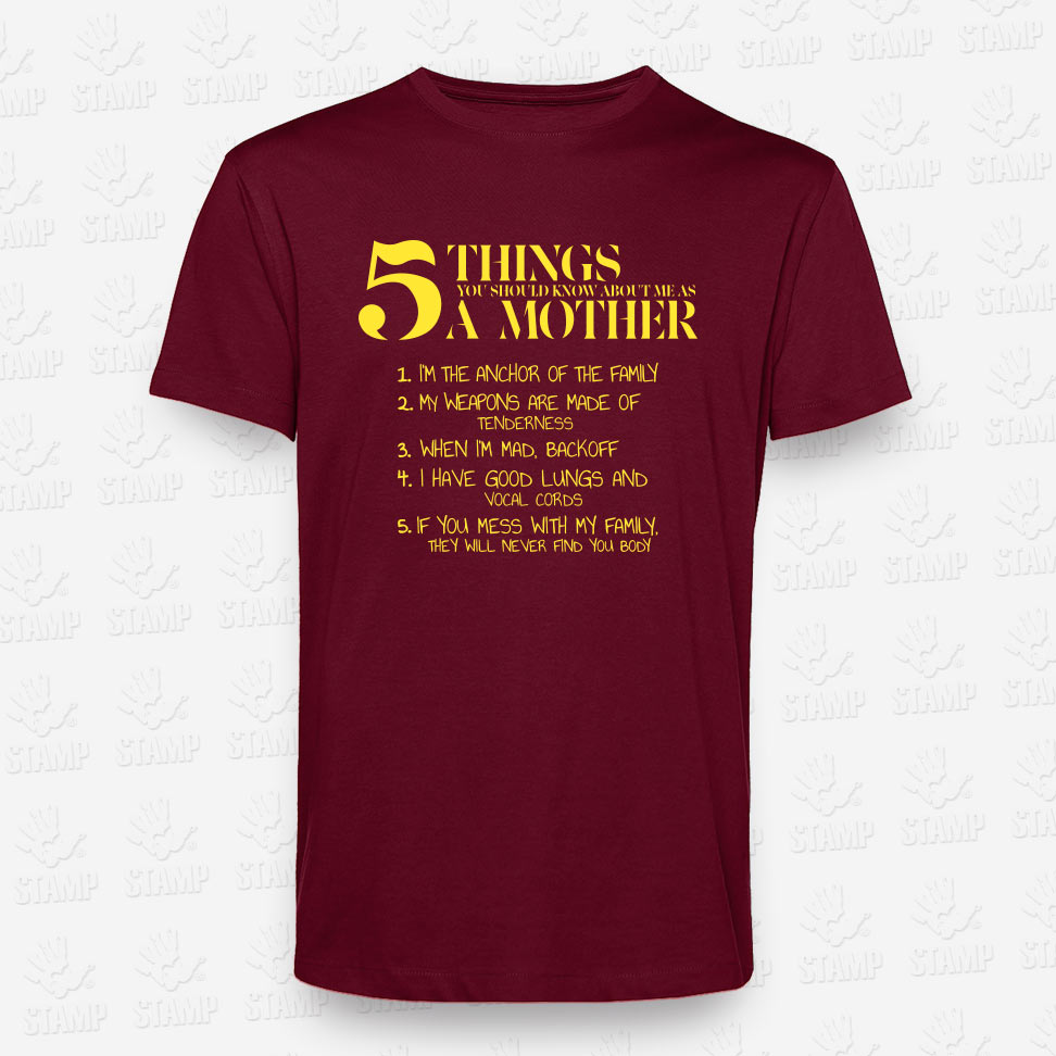 T-shirt Mother Things – STAMP – Loja Online