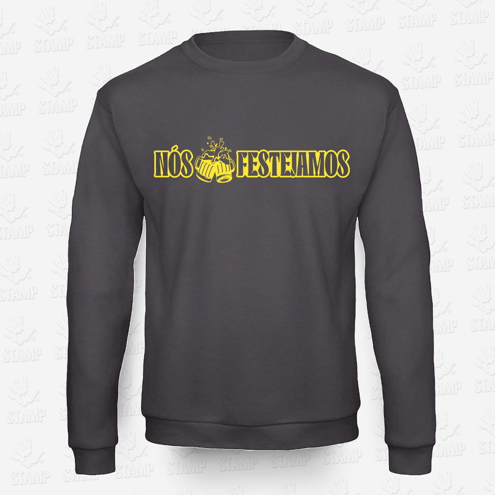 Sweatshirt Nós Festejamos! – STAMP – Loja Online de T-shirts