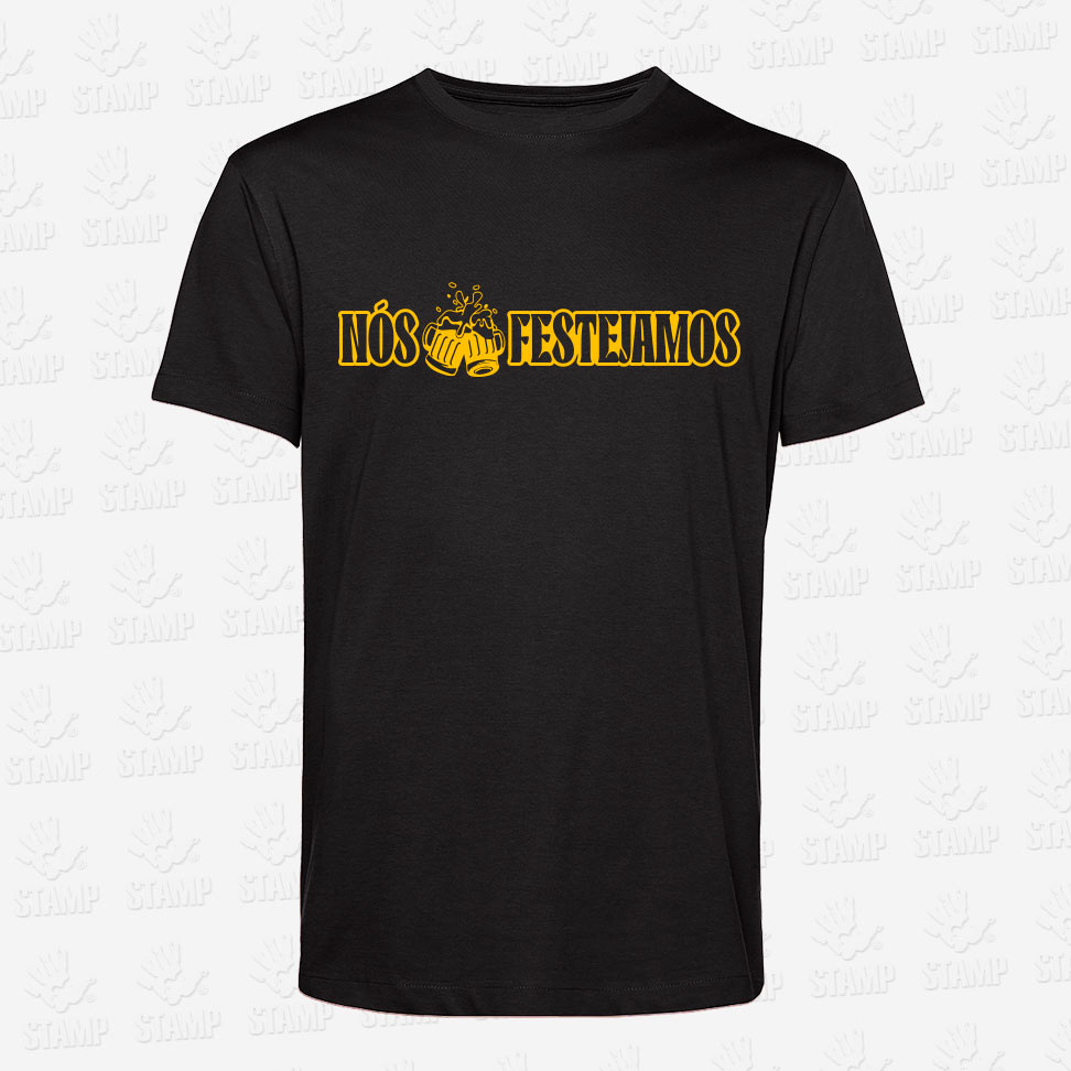 T-shirt Nós Festejamos! – STAMP – Loja Online