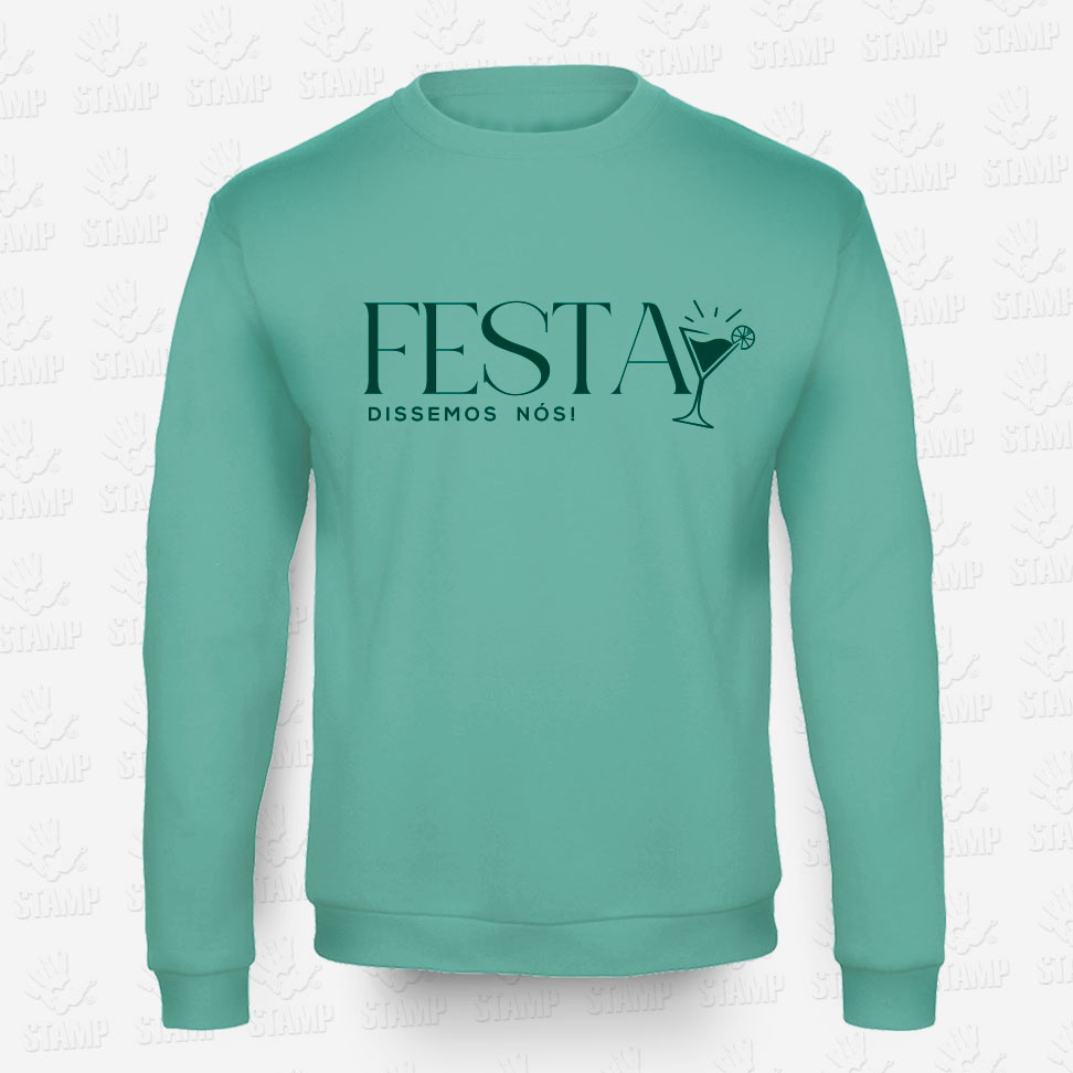 Sweatshirt – FESTA – Dissemos Nós! – STAMP – Loja Online de T-shirts