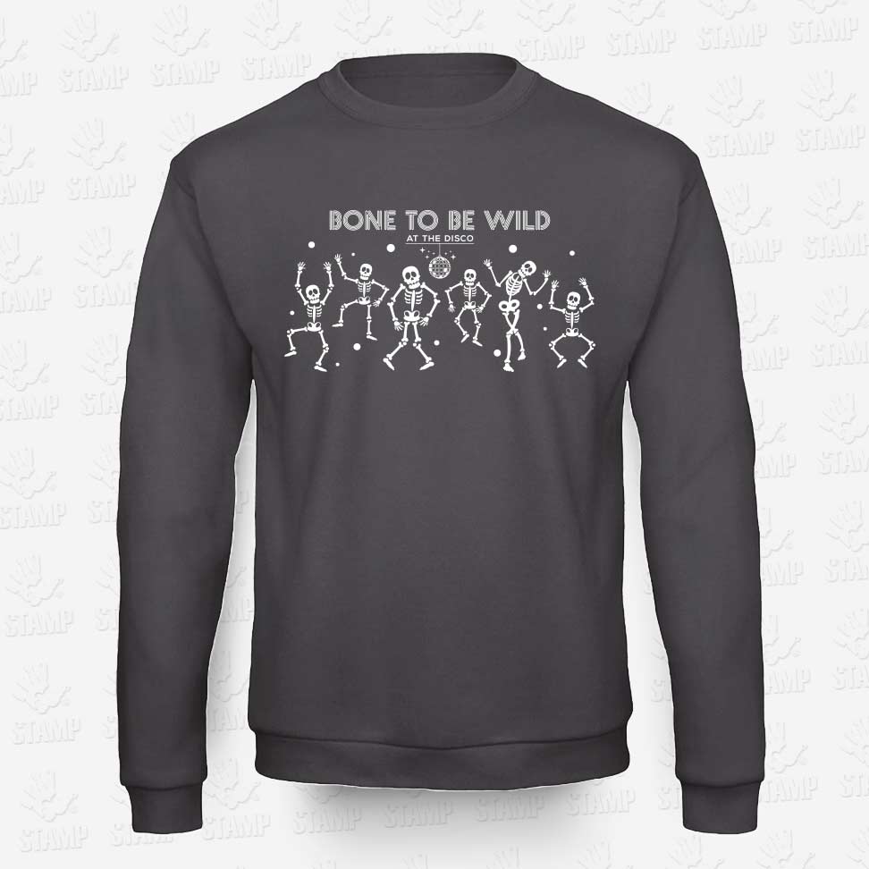 Sweatshirt BONE WILD – STAMP – Loja Online de T-shirts