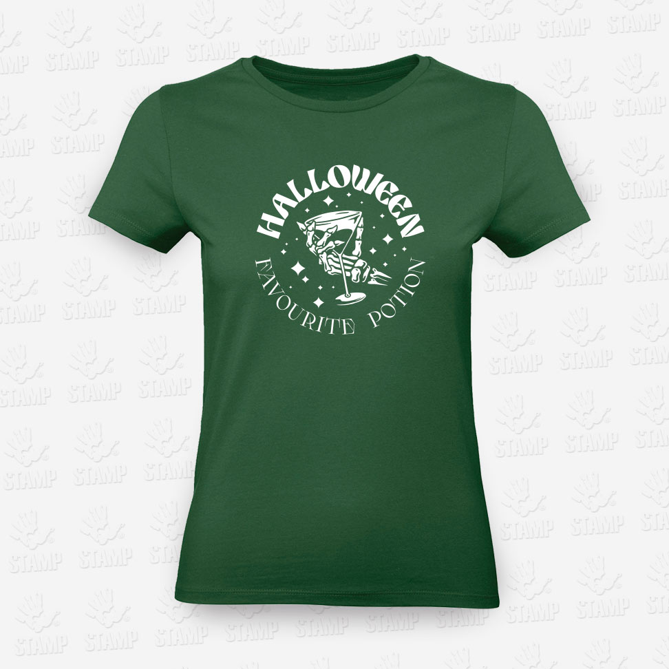 T-shirt Feminina HALLOWEEN – Favourite Potion – STAMP – Loja Online