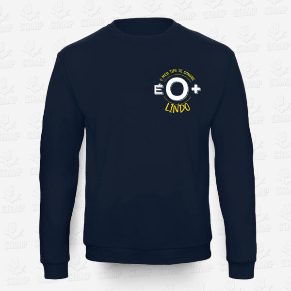 Sweatshirt O+ (lindo) – STAMP – Loja Online de T-shirts