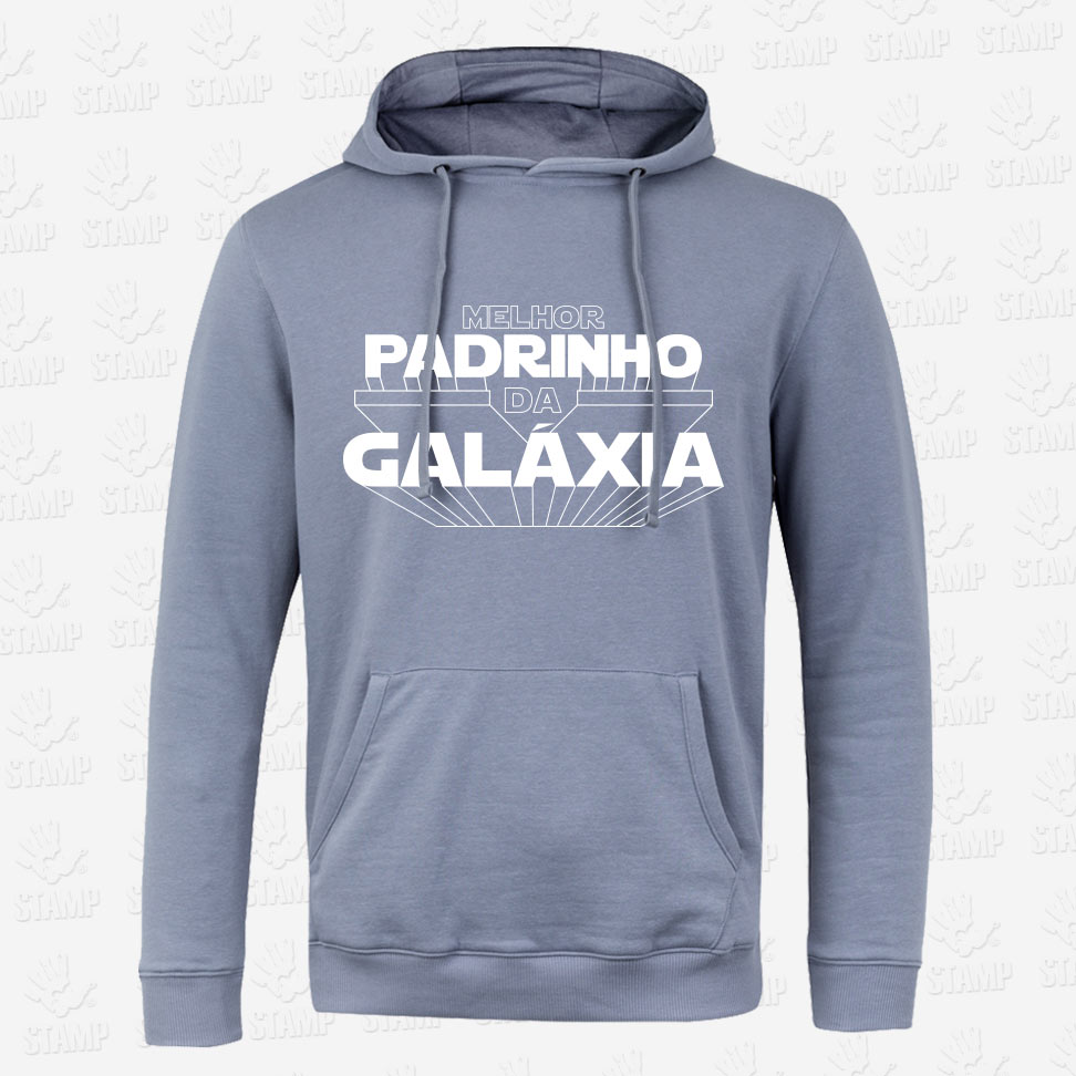 Hoodie Melhor Padrinho da Galáxia – STAMP – Loja Online de T-shirts