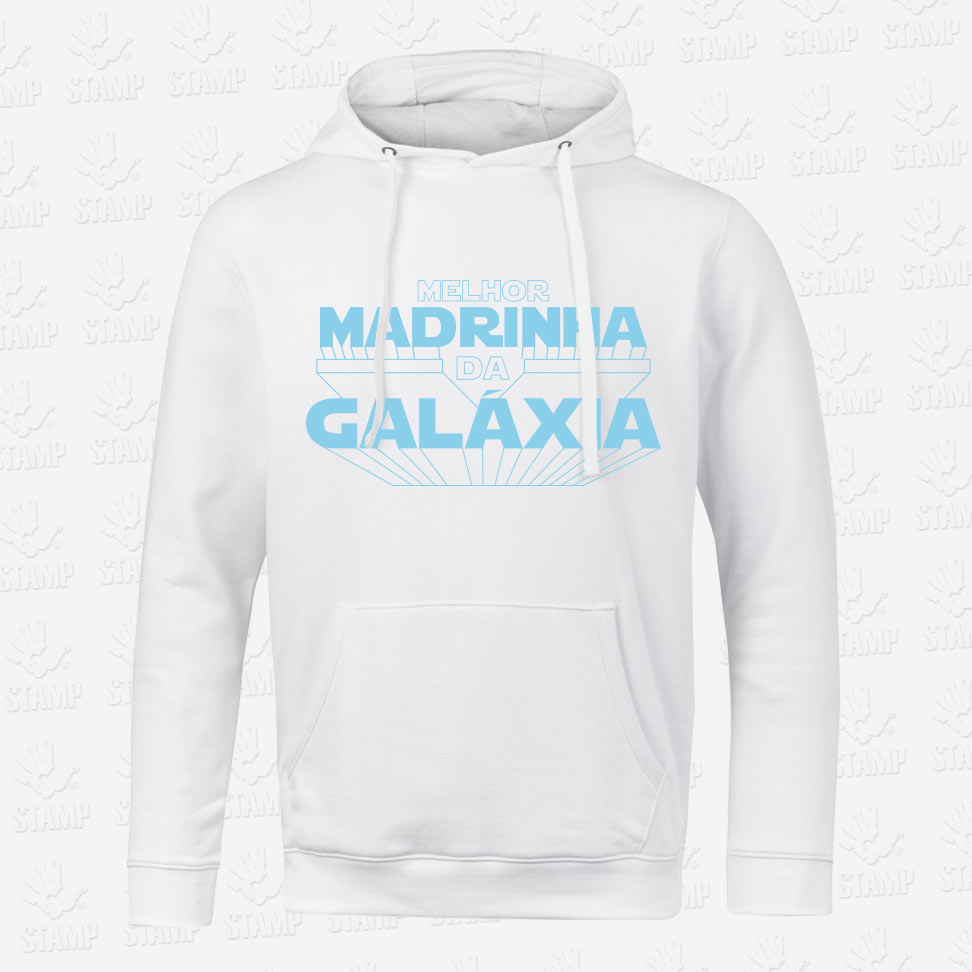 Hoodie Melhor Madrinha da Galáxia – STAMP – Loja Online de T-shirts
