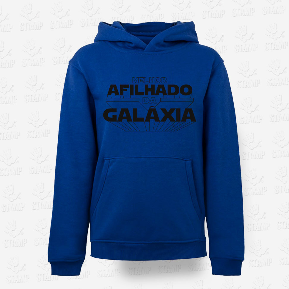 Hoodie de criança – Melhor Afilhado da Galáxia – STAMP – Loja Online de T-shirts