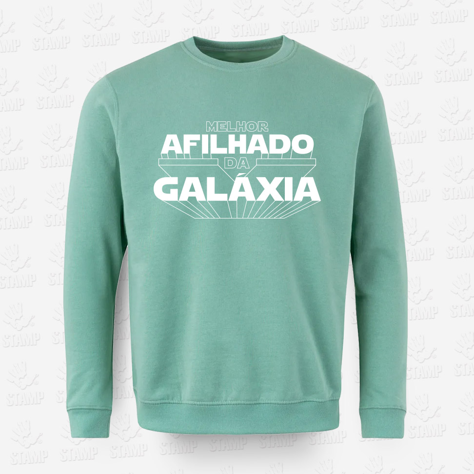 Sweatshirt de criança – Melhor Afilhado da Galáxia – STAMP – Loja Online de T-shirts