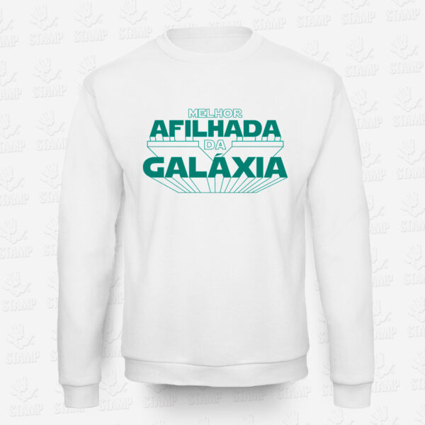 Sweatshirt de criança – Melhor Afilhada da Galáxia – STAMP – Loja Online de T-shirts