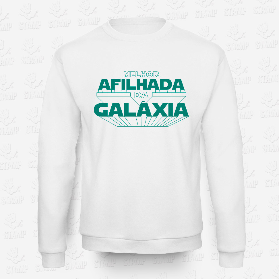 Sweatshirt de criança – Melhor Afilhada da Galáxia – STAMP – Loja Online de T-shirts