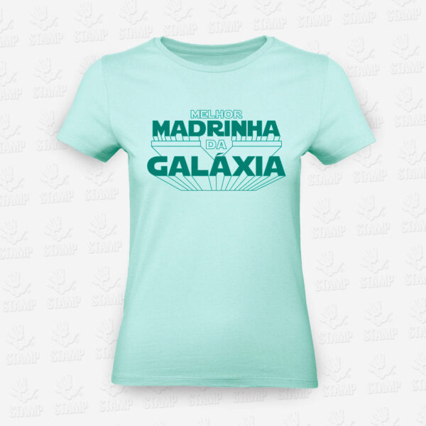 T-shirt Feminina Melhor Madrinha da Galáxia – STAMP – Loja Online