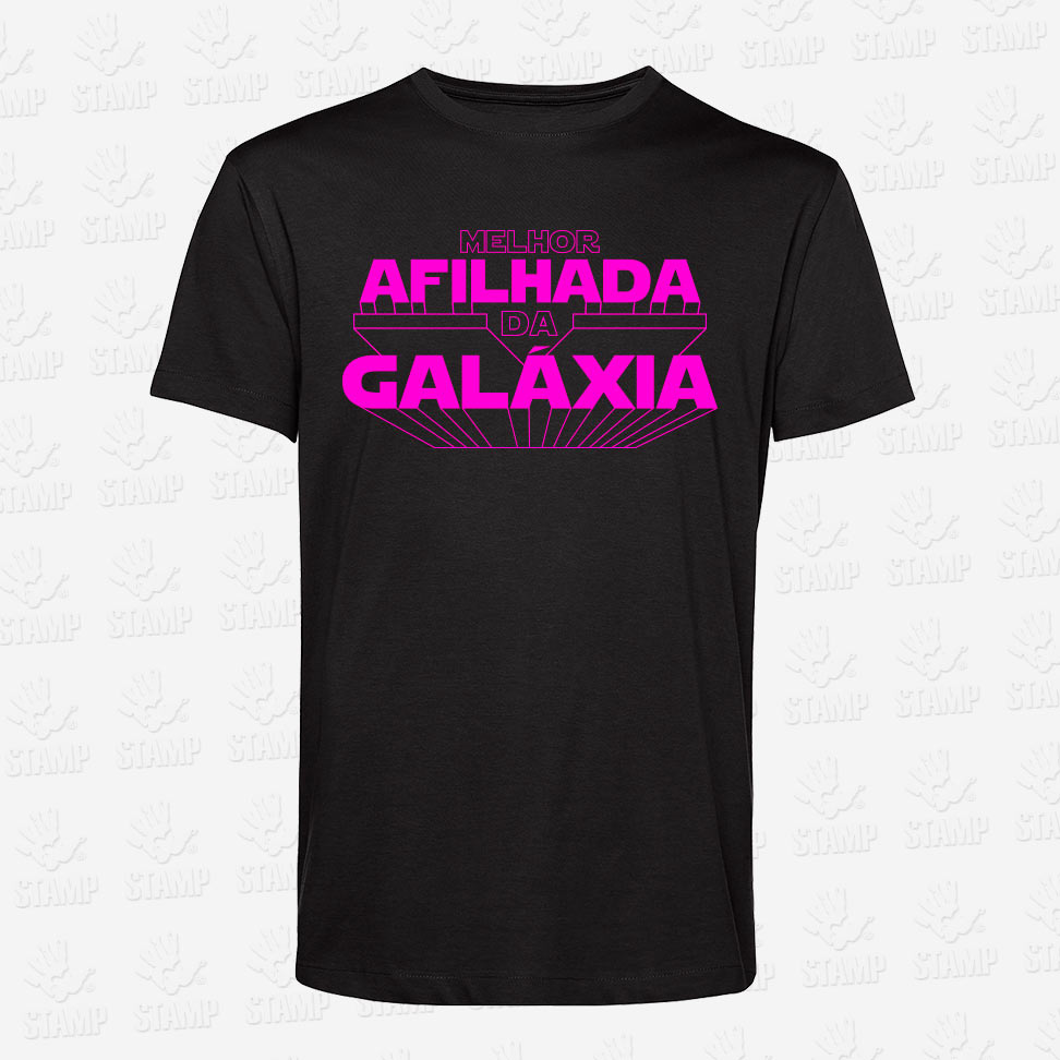 T-shirt de criança – Melhor Afilhada da Galáxia – STAMP – Loja Online