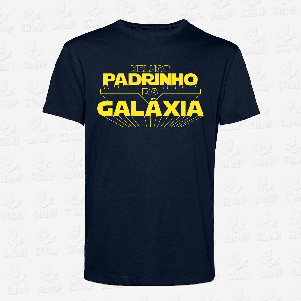 T-shirt Melhor Padrinho da Galáxia – STAMP – Loja Online