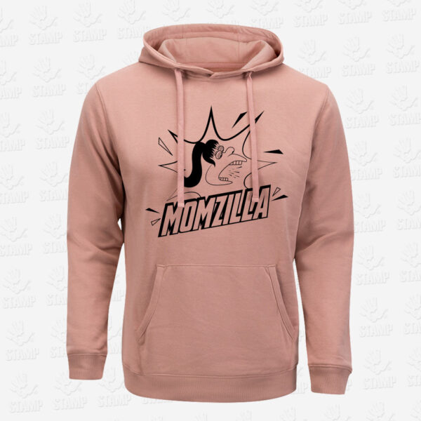 Hoodie MOMZILLA – STAMP – Loja Online de T-shirts