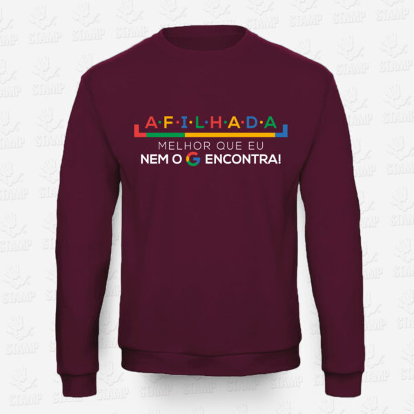 Sweatshirt de criança - AFILHADA melhor não se encontra! – STAMP – Loja Online de T-shirts