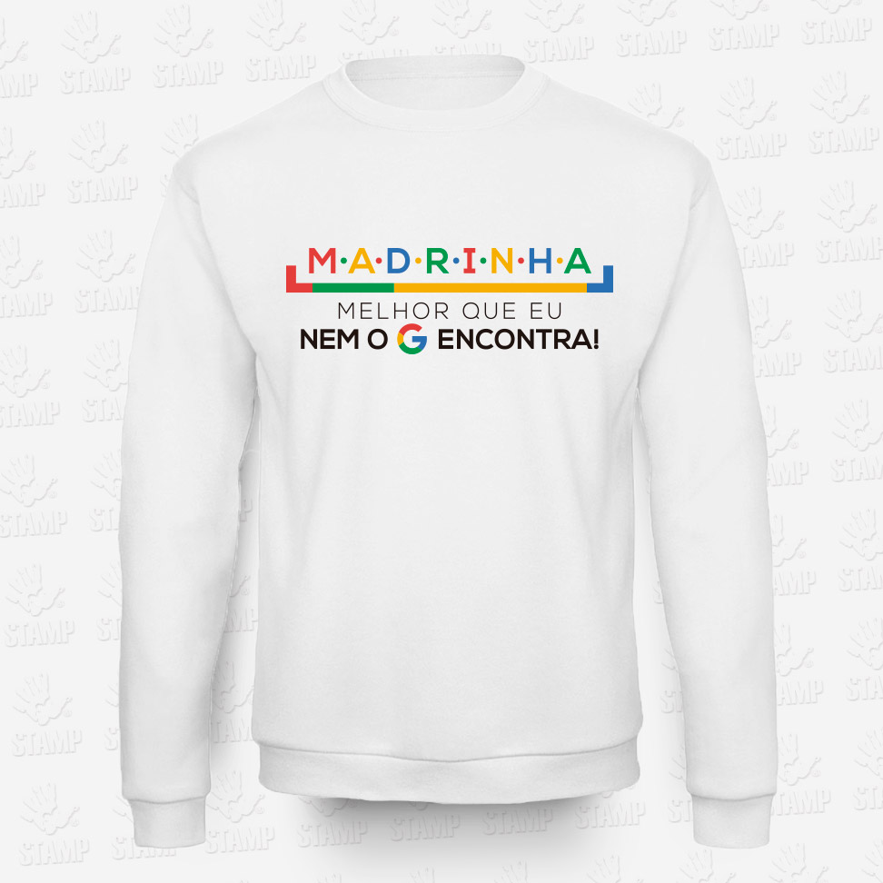 Sweatshirt MADRINHA melhor não se encontra! – STAMP – Loja Online de T-shirts