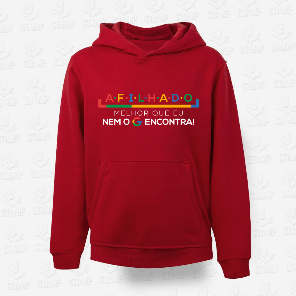 Hoodie de criança – AFILHADO melhor não se encontra! – STAMP – Loja Online de T-shirts