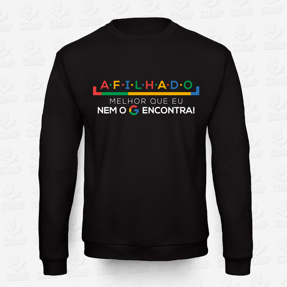 Sweatshirt de criança – AFILHADO melhor não se encontra! – STAMP – Loja Online de T-shirts