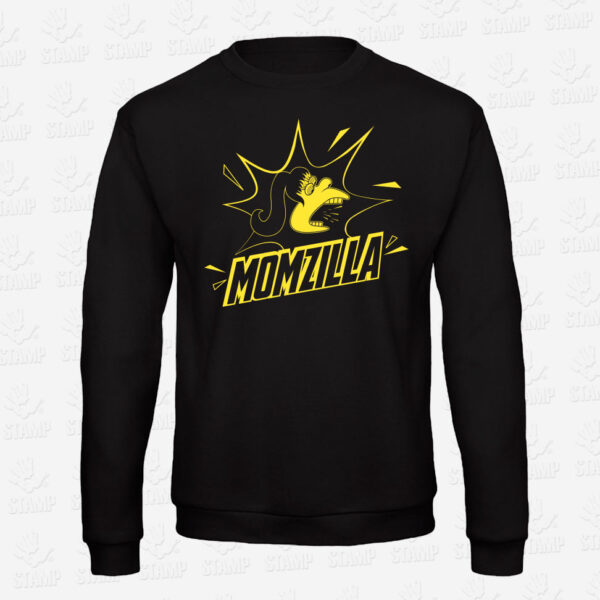 Sweatshirt MOMZILLA – STAMP – Loja Online de T-shirts