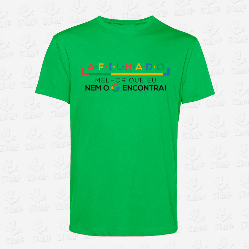 T-shirt de criança – AFILHADO melhor não se encontra! – STAMP – Loja Online