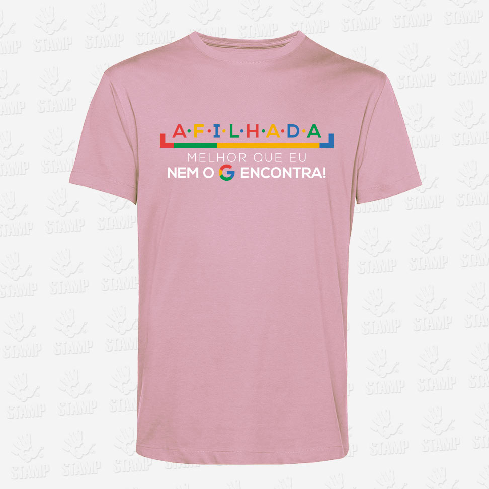T-shirt de criança – AFILHADA melhor não se encontra! – STAMP – Loja Online