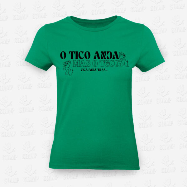 T-shirt Feminina Tico & Teco – STAMP – Loja Online