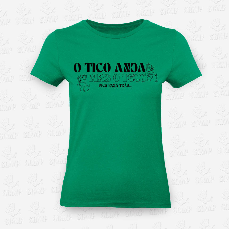 T-shirt Feminina Tico e Teco – STAMP – Loja Online